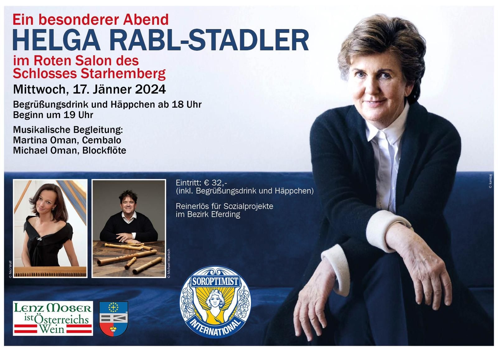 Ein besonderer Abend mit Helga Rabl-Stadler