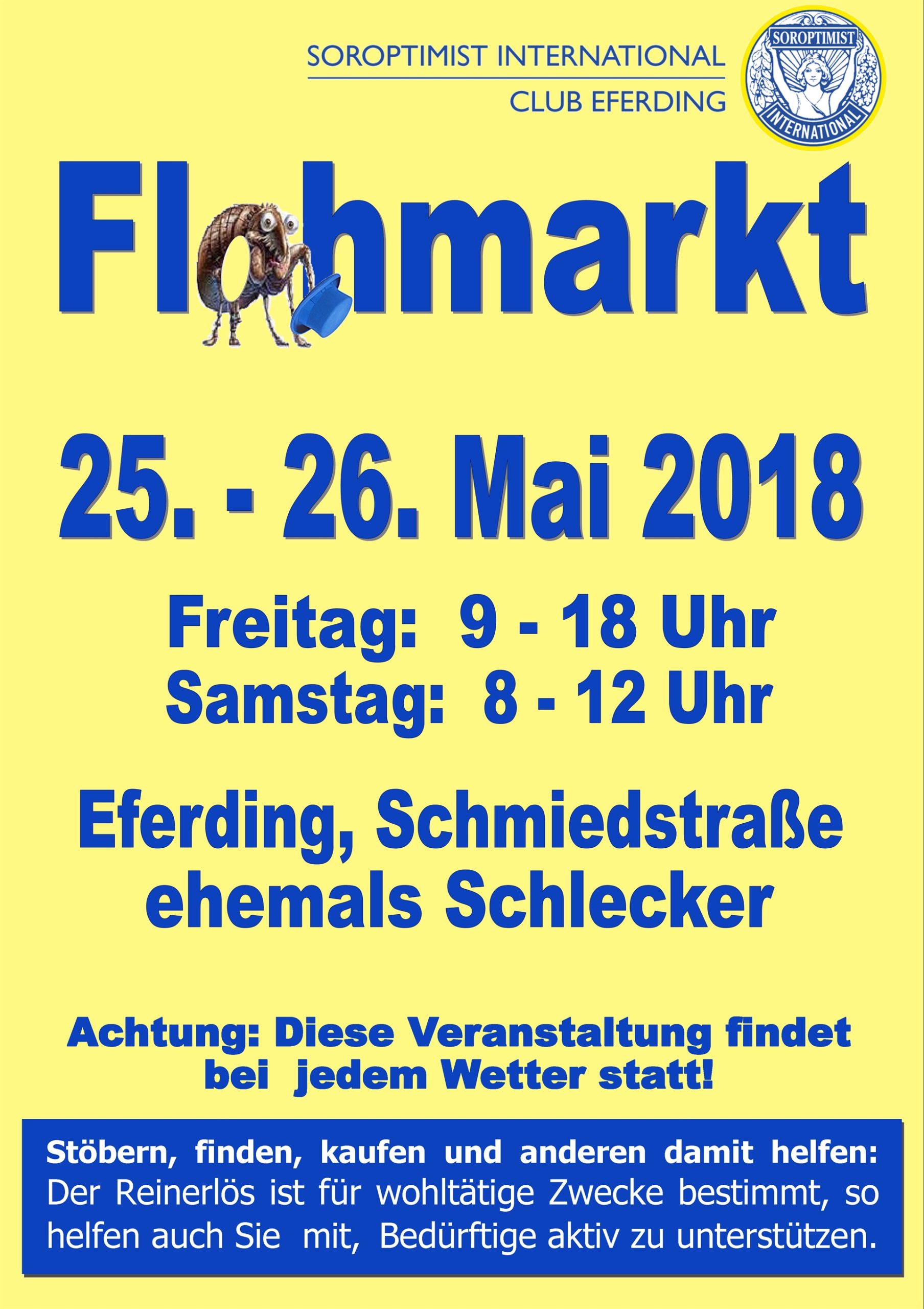 Flohmarkt für den guten Zweck