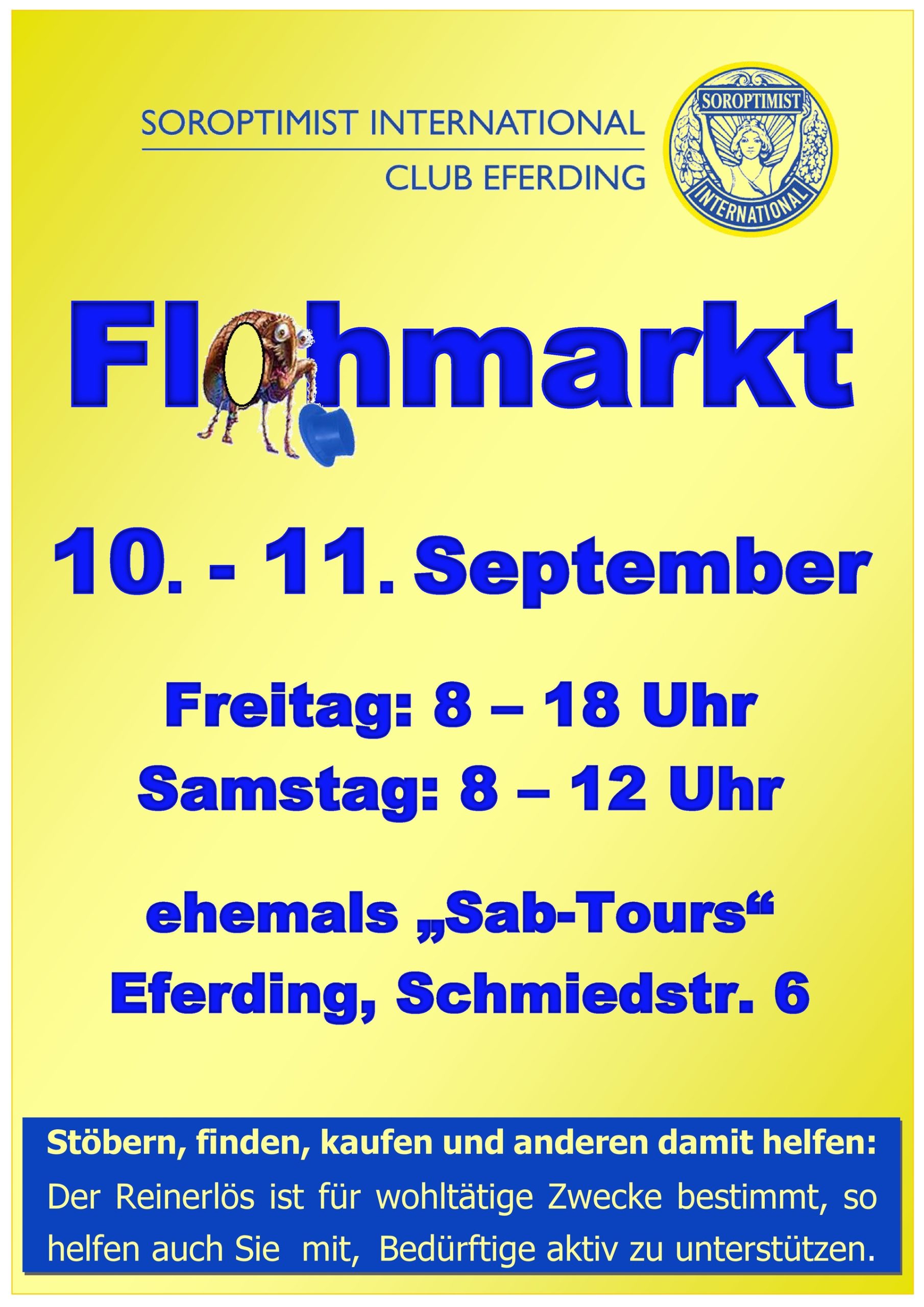 Flohmarkt für den guten Zweck